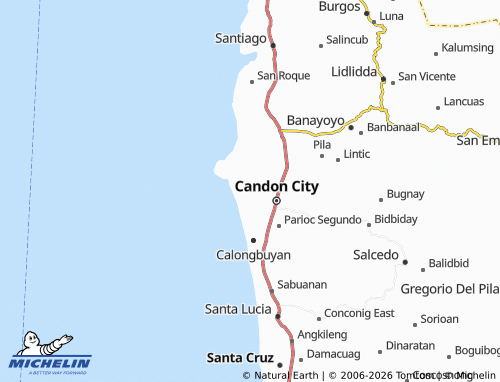 MICHELIN Talogtog map - ViaMichelin
