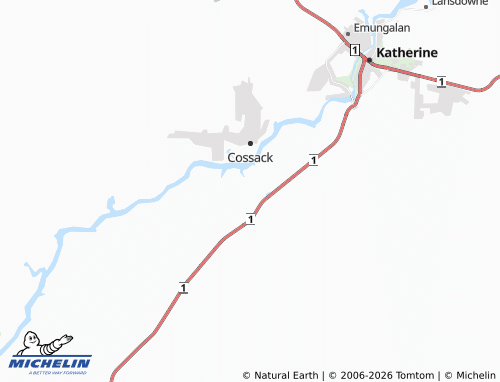 Mapa MICHELIN Binjari - ViaMichelin