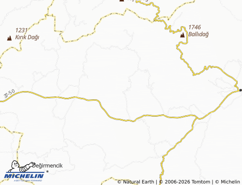 Mappa MICHELIN Demirce - ViaMichelin