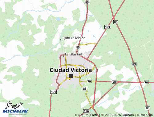 Mappa MICHELIN Infonavit Jardín - ViaMichelin