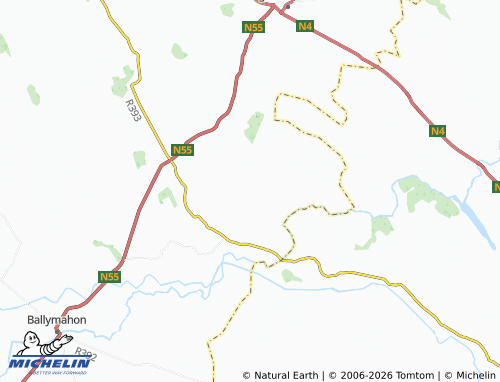 Mappa MICHELIN Legan or Lenamore - ViaMichelin