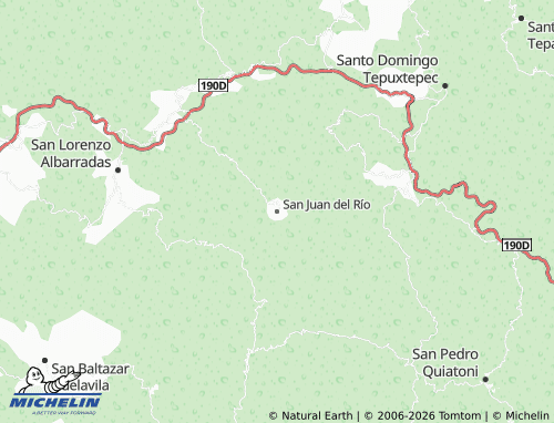 Mappa MICHELIN San Juan del Río - ViaMichelin