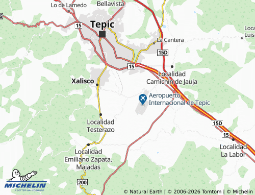 Mappa MICHELIN Localidad Pantanal - ViaMichelin