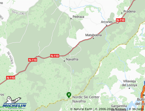 Mapa MICHELIN Ceguilla - ViaMichelin