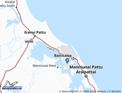 Mappa MICHELIN Panichchaiyady - ViaMichelin