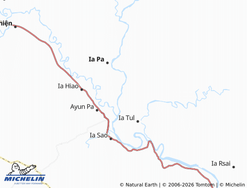 Mapa MICHELIN Chư Mô - ViaMichelin