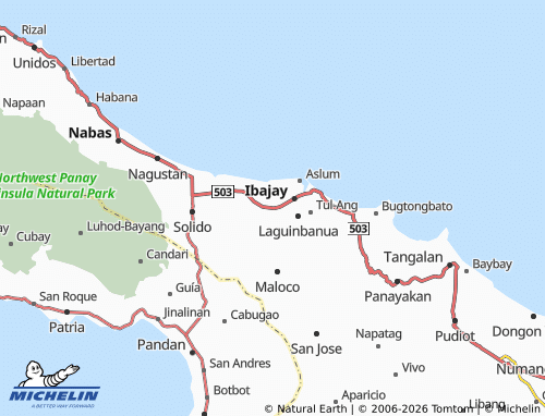 MICHELIN Agbago map - ViaMichelin