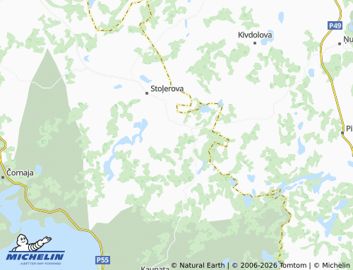 Mapa MICHELIN Rosica - ViaMichelin