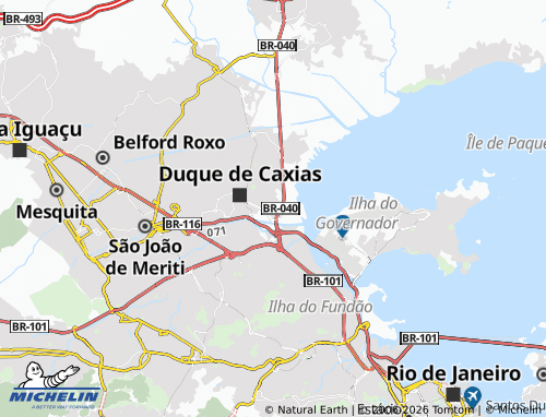 Mapa MICHELIN Parque Beira Mar - ViaMichelin