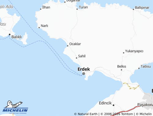 Mappa MICHELIN Sahil - ViaMichelin