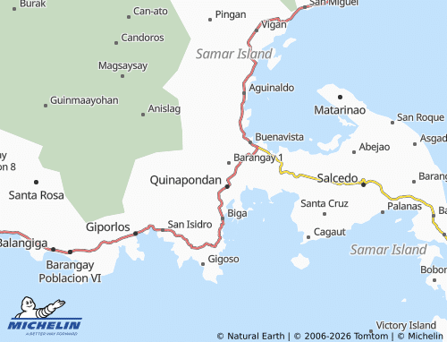 Mappa MICHELIN Barangay 3 - ViaMichelin