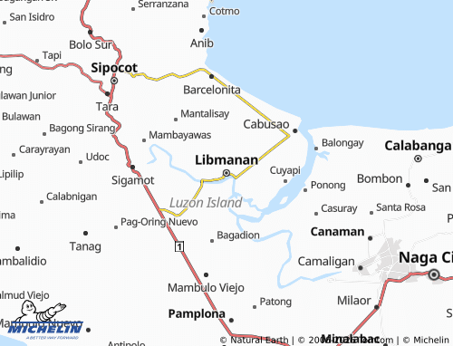 MICHELIN Libmanan map - ViaMichelin