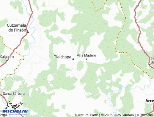 MICHELIN Calvario map - ViaMichelin