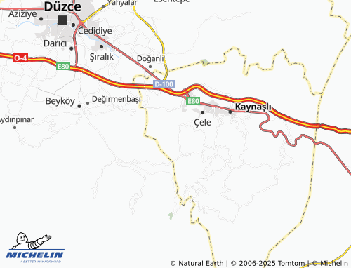 MICHELIN Sazköy map - ViaMichelin