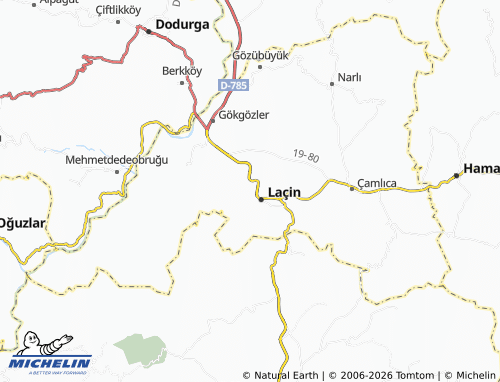 MICHELIN Bahçelievler map - ViaMichelin