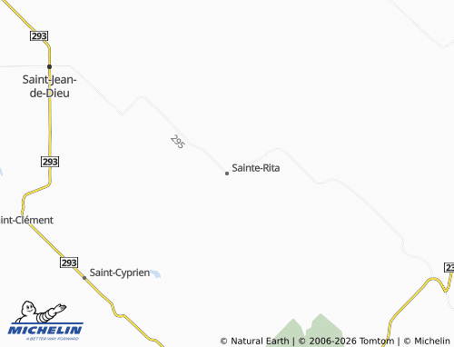 MICHELIN Sainte-Rita map - ViaMichelin