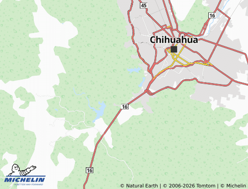 MICHELIN Labor de Terrazas map - ViaMichelin