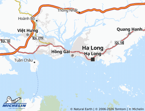 Mappa MICHELIN Hồng Gai - ViaMichelin