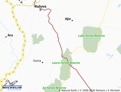 Mappa MICHELIN Awika - ViaMichelin