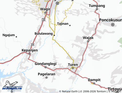 MICHELIN Bakalan map - ViaMichelin
