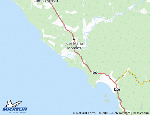 MICHELIN Quémaro map - ViaMichelin