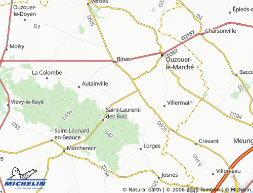 MICHELIN Marolles map - ViaMichelin