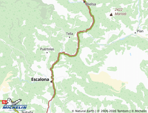 MICHELIN-Landkarte Badain - ViaMichelin