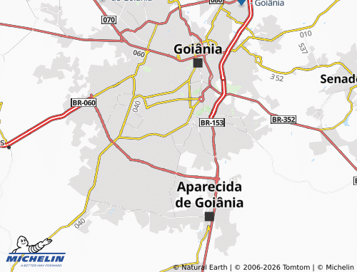 Mapa MICHELIN Setor Jardim Luz - ViaMichelin