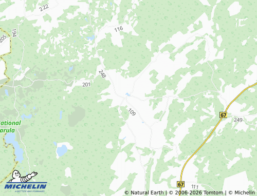 MICHELIN-Landkarte Tsooru - ViaMichelin