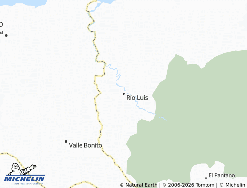 Mappa MICHELIN Río Luis - ViaMichelin