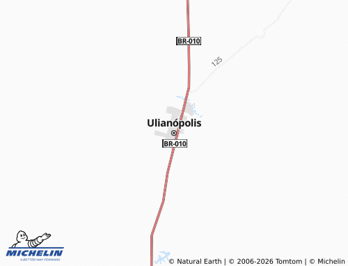 Mapa MICHELIN Ulianópolis - ViaMichelin