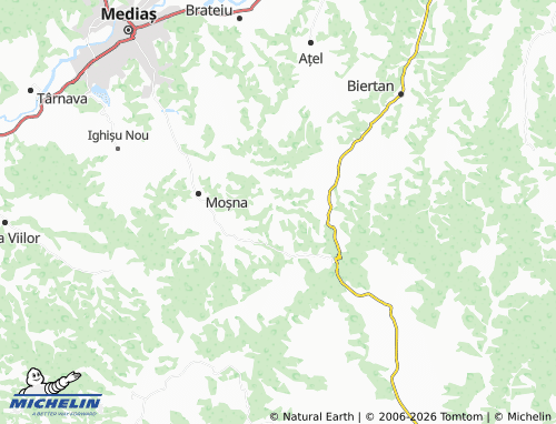 Kaart MICHELIN Nemșa - ViaMichelin
