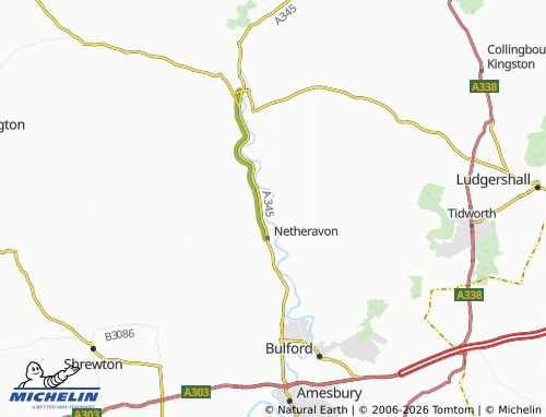 Carte MICHELIN Fittleton - ViaMichelin