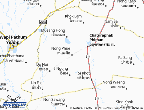 MICHELIN Nong Phue map - ViaMichelin