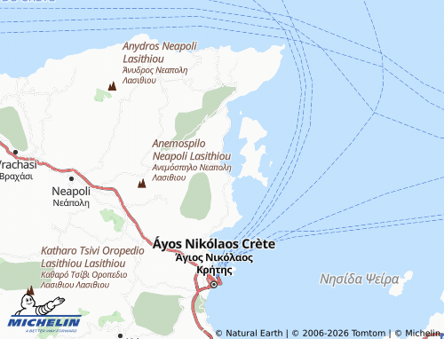 Mapa MICHELIN Schisma Elounta - ViaMichelin