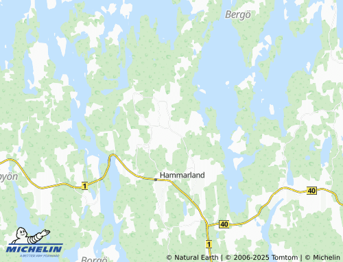 MICHELIN Lillbolstad map - ViaMichelin