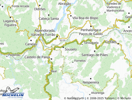 MICHELIN Covelo map - ViaMichelin