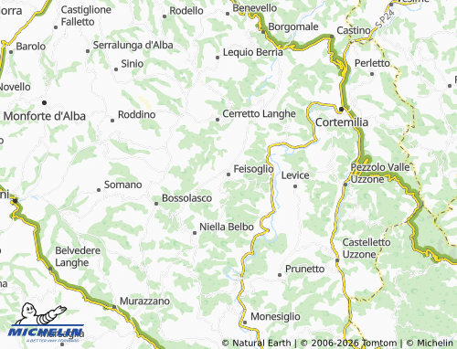 Kaart MICHELIN Feisoglio - ViaMichelin