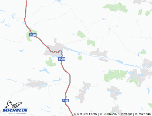Carte MICHELIN Chervonyi Ostriv - ViaMichelin