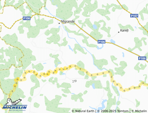 MICHELIN Kalni map - ViaMichelin