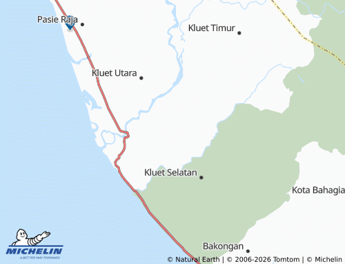 MICHELIN Sapik map - ViaMichelin