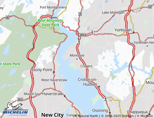 MICHELIN Montrose map - ViaMichelin