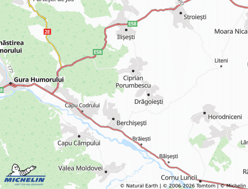 Mapa MICHELIN Corlata - ViaMichelin