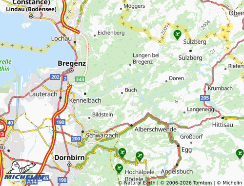 Mapa MICHELIN Buch - ViaMichelin