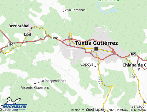 Mappa MICHELIN Margaritas - ViaMichelin