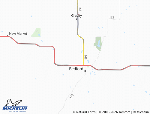 Mapa MICHELIN Benton - ViaMichelin