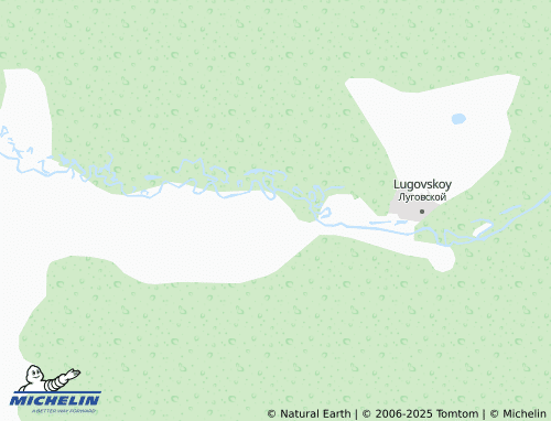 MICHELIN Nizhnyaya Korkina map - ViaMichelin