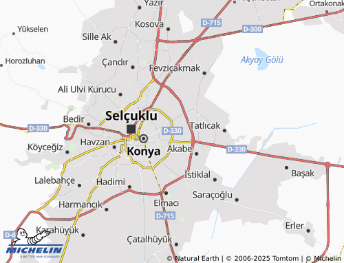 MICHELIN Hacıveyiszade map - ViaMichelin