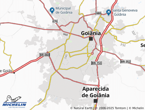 MICHELIN Vila Rezende map - ViaMichelin