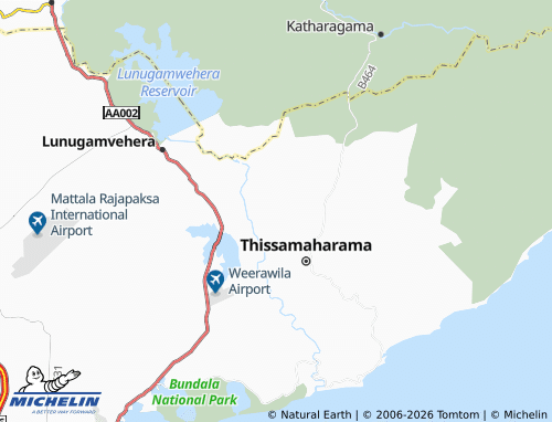 MICHELIN-Landkarte Sandungama - ViaMichelin